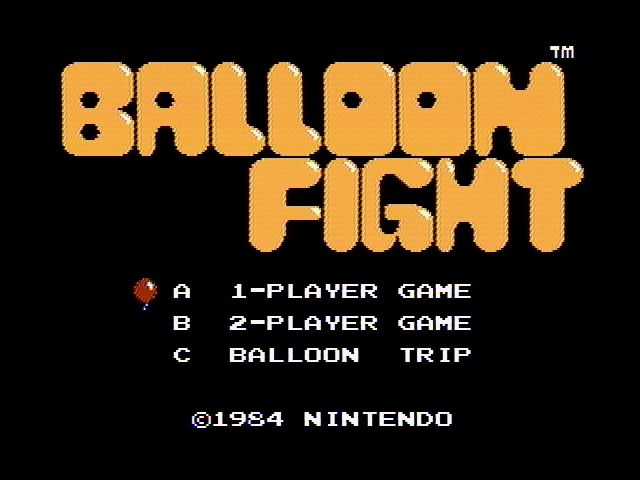 Balloon Fight screenshot 3 for Famicom